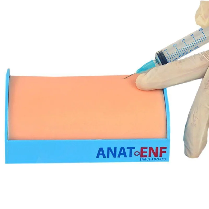 Simulador para Treino de Injeção Intramuscular Anatomic - ANATOMIC - Agro