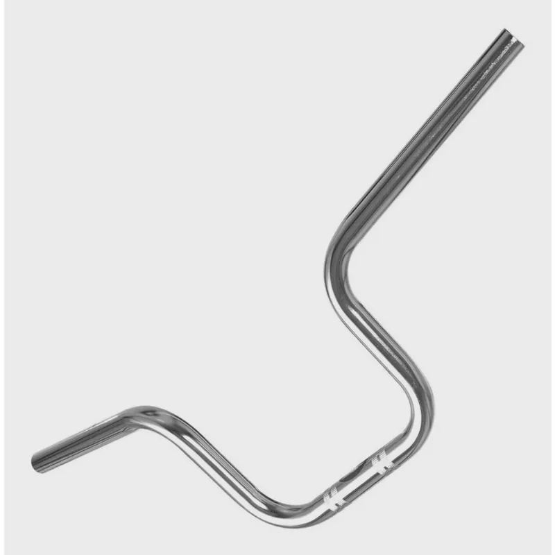 Guidão Fan Titan 160 150 125 Cromado c/ Suporte p/ Peso Moto
