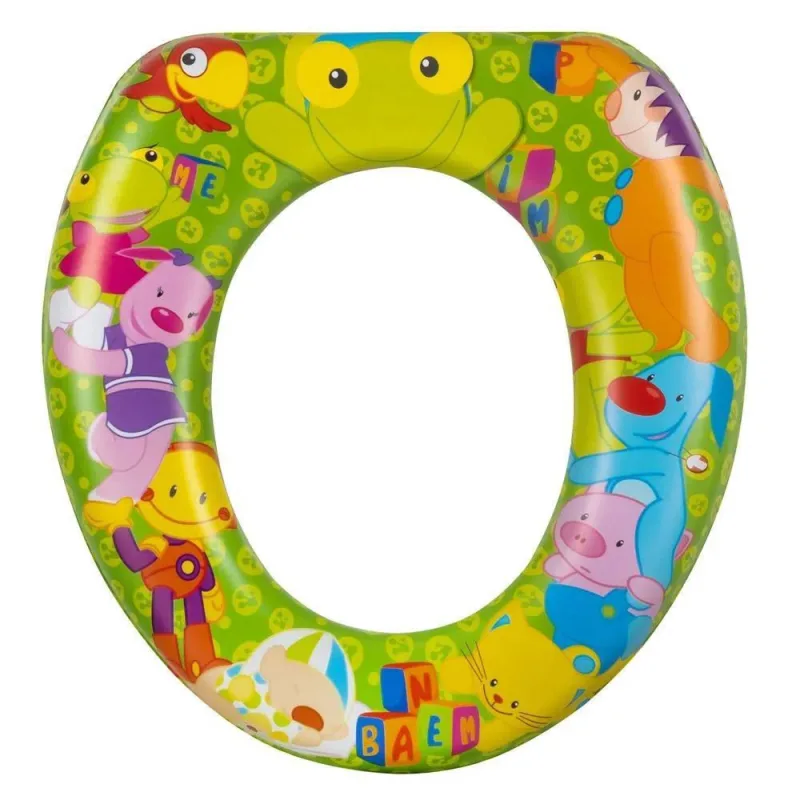 Assento Redutor Infantil Decorado Sapinho Almofadado - Não Disponível - Bebês E Higiene Infantil