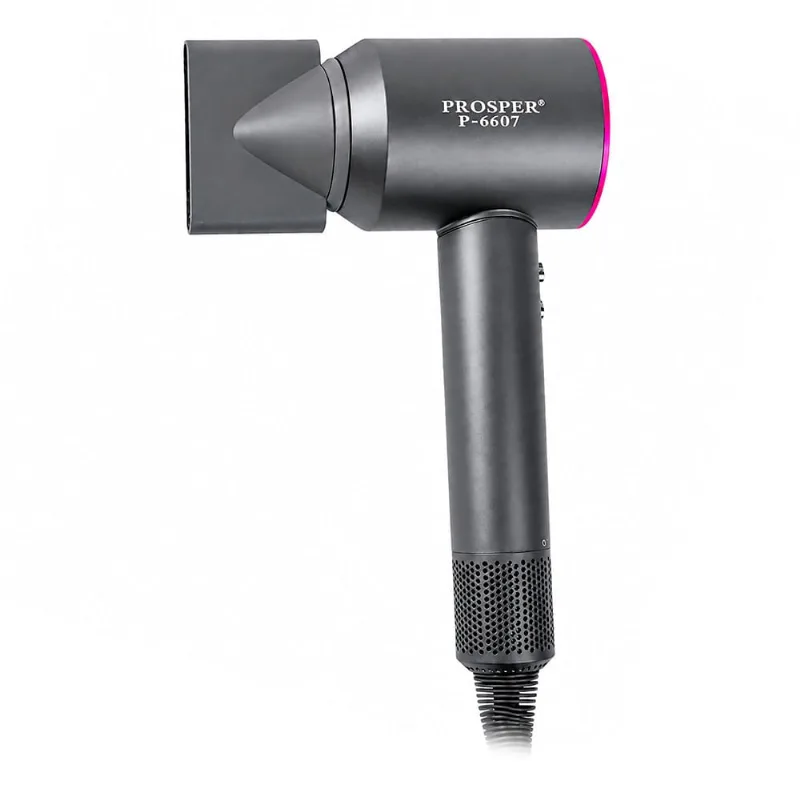 Prosper Super P6607 Cinza e Rosa - Secador de Cabelo 8500W 220V