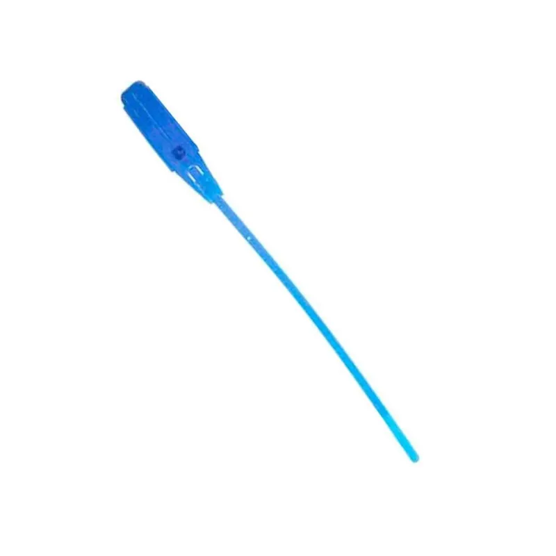 Lacre Malote 23 cm Dupla Trava Azul 100 Unidades