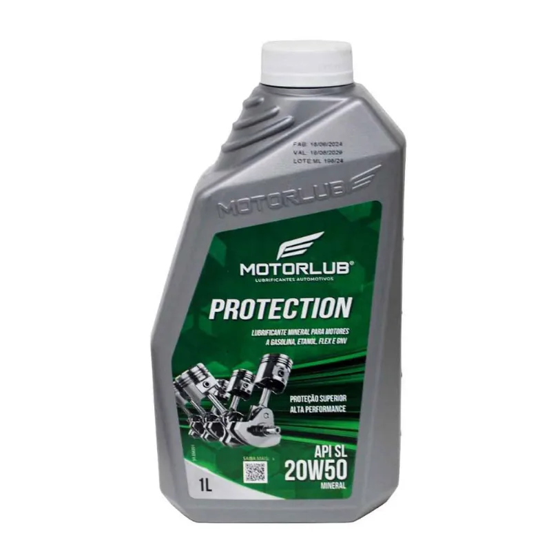 Óleo Lubrificante MotorLub 20W50 Mineral para Motores 4 Tempo