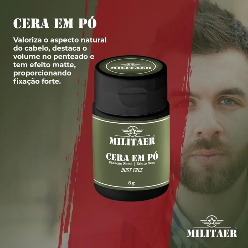 Cera Em Pó Militaer 5g