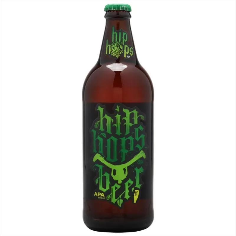 Cerveja Brasileira American Pale Ale Hip Hops Beer Garrafa 600ml