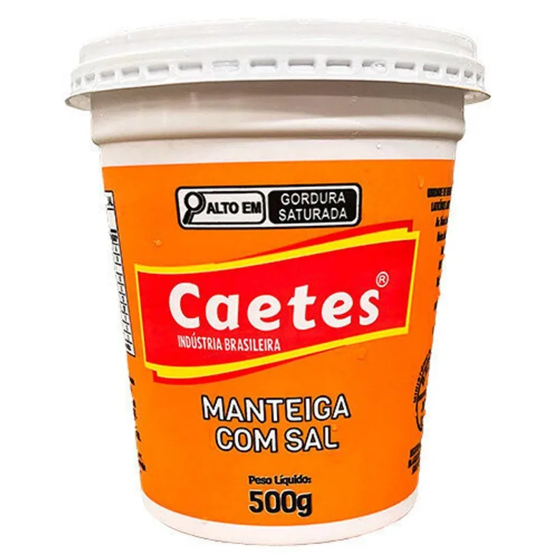 Manteiga Caetes c/ Sal Pote 500g