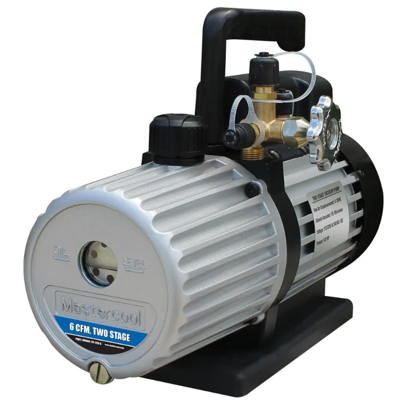 Bomba de Vácuo 6 CFM 1/2HP Duplo Estagio Mastercool 90066-2V-220 90066-2V-220
