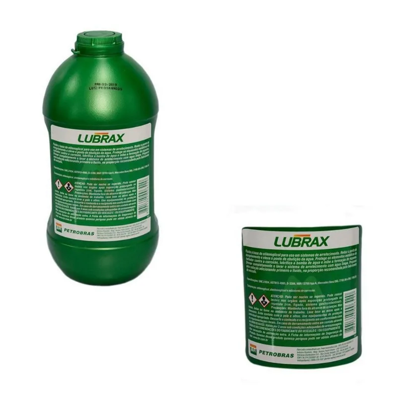 Aditivo Fluido Para Radiador Lubrax Petrobras Sae J1034 3L