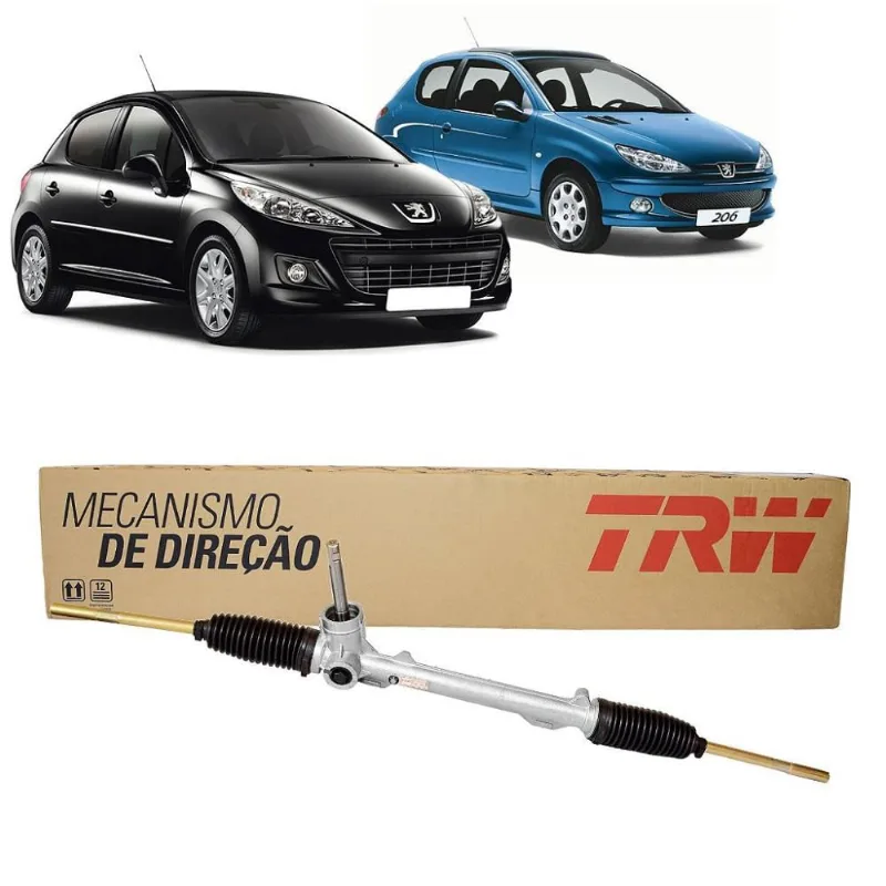 Cx direcao mecanica nova trw original peugeot 206 1.0/1.4/1.6 1998... /PEUGEOT 207/PEUGEOT hoggar 1.4/- tds