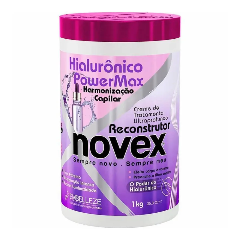 Creme De Tratamento Capilar Novex Hialurônico Powermax 1Kg