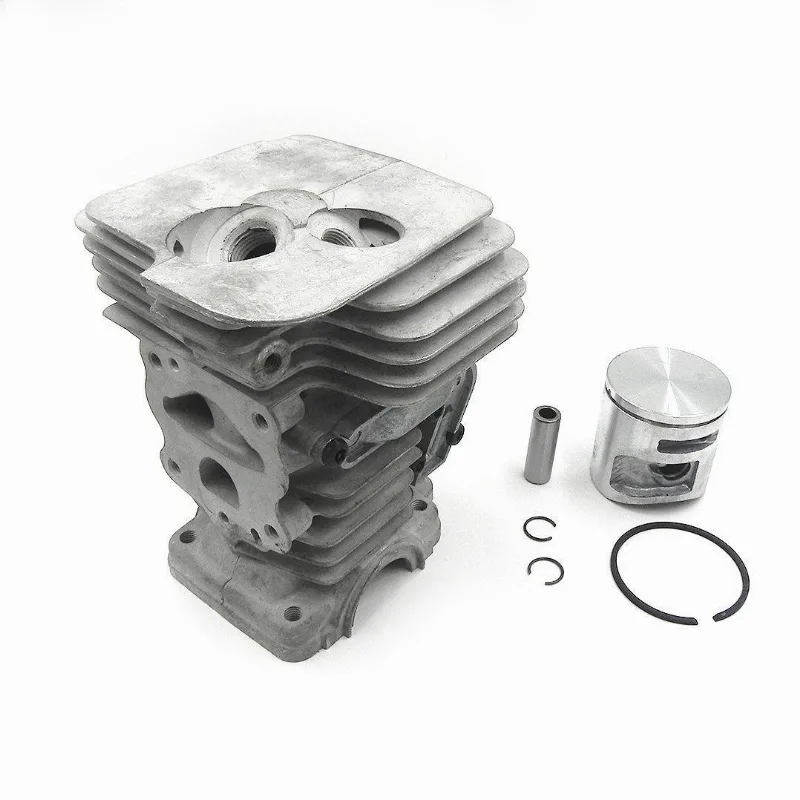 Cilindro Completo Para Motosserra Husqvarna 445 Pistão Anel