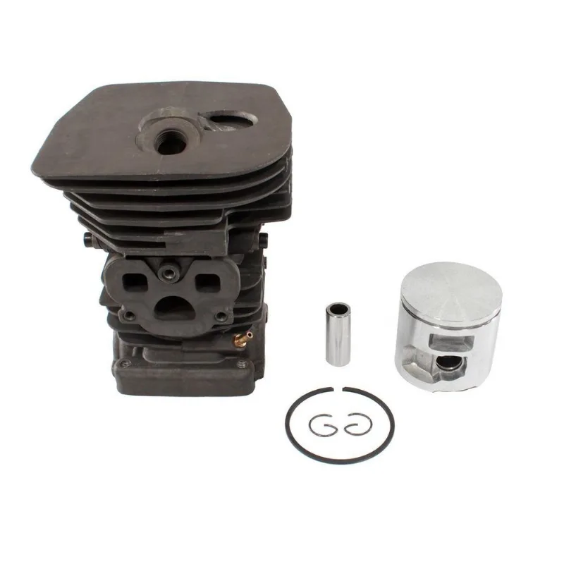 Cilindro Completo Para Motosserra Husqvarna 455 Pistão Anel