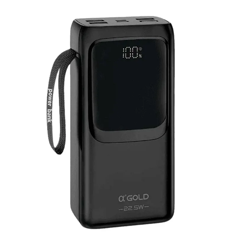 Carregador Portátil A'gold 30000 BTE-46 Preto (MP)