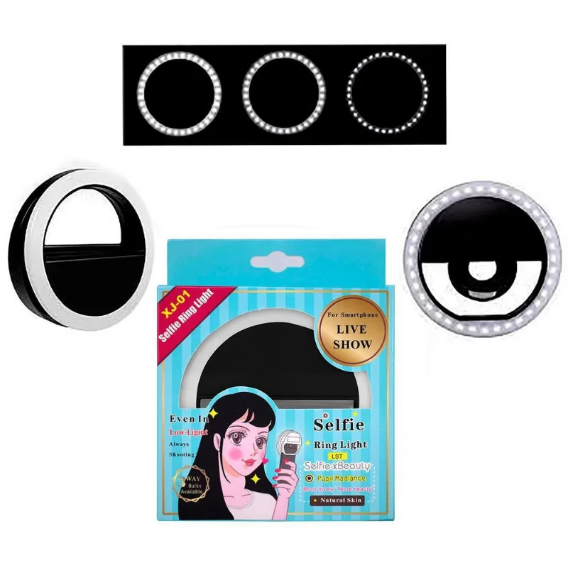 Selfie Ring Light: Luz De Selfie Para O Celular