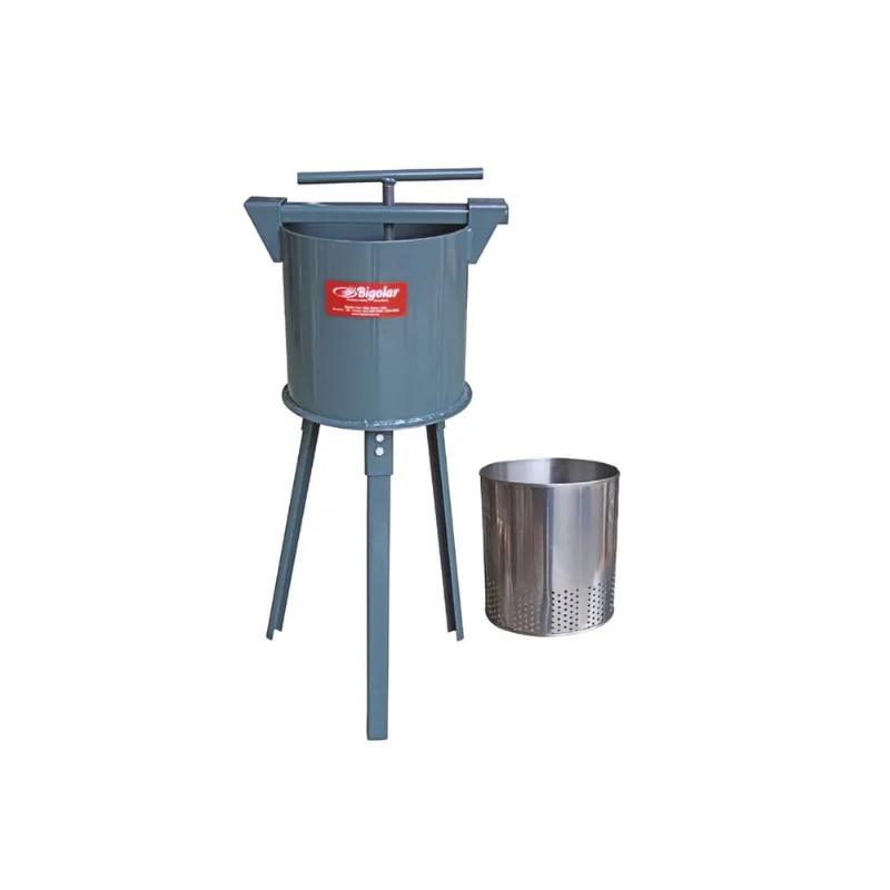 Prensa de Torresmo Banha Mel em Inox Manual Bigolar