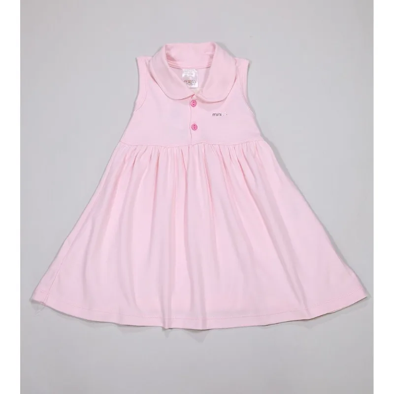 Vestido Mini id - 5675 De 3 meses a 3 anos Rosa - P