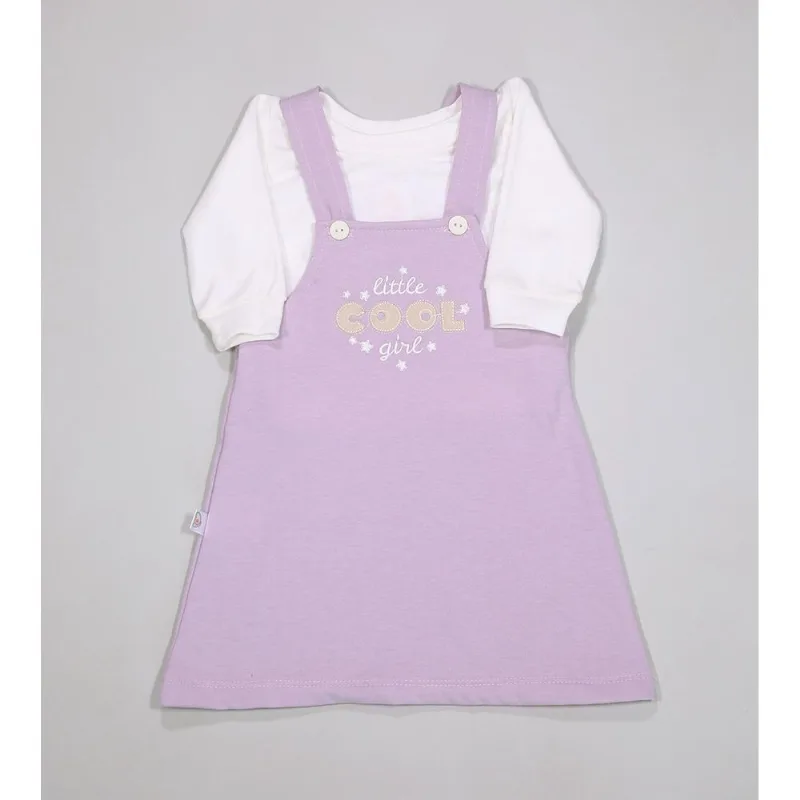 Conjunto Salopete/Blusa Cool - 5732/5733 Lilas - M