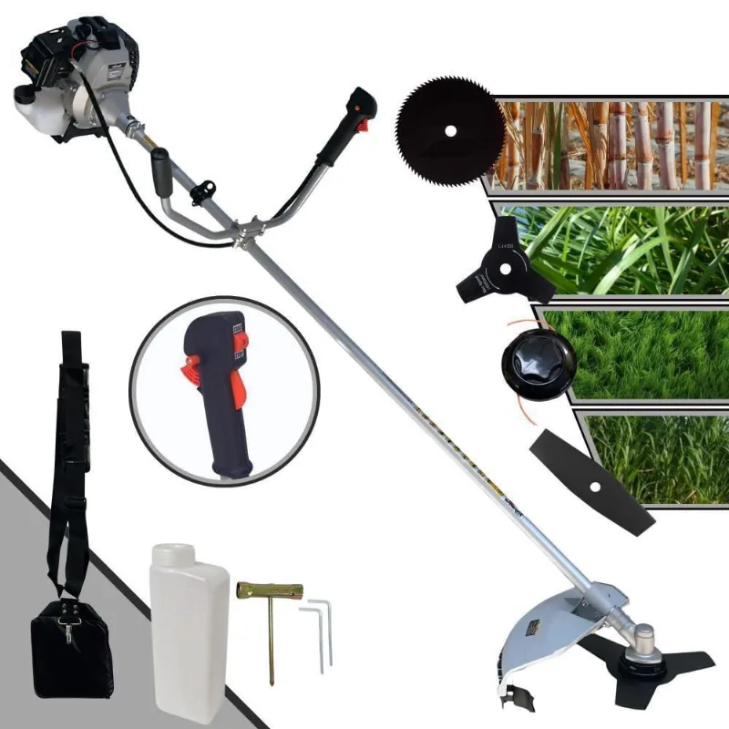 Roçadeira Robusta Toyama Tbc43-h 1,7hp 43cc + Facas 2p E 80d