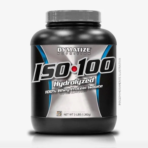 Dymatize Iso 100 Hydrolyzed 100 Whey Protein Isolate Orange Dreamsicle 3 Lbs - DYMATIZE - Mercearia