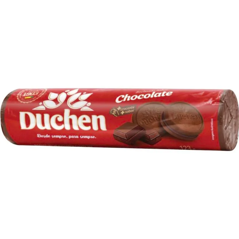 Biscoito Recheado Duchen Chocolate 123g