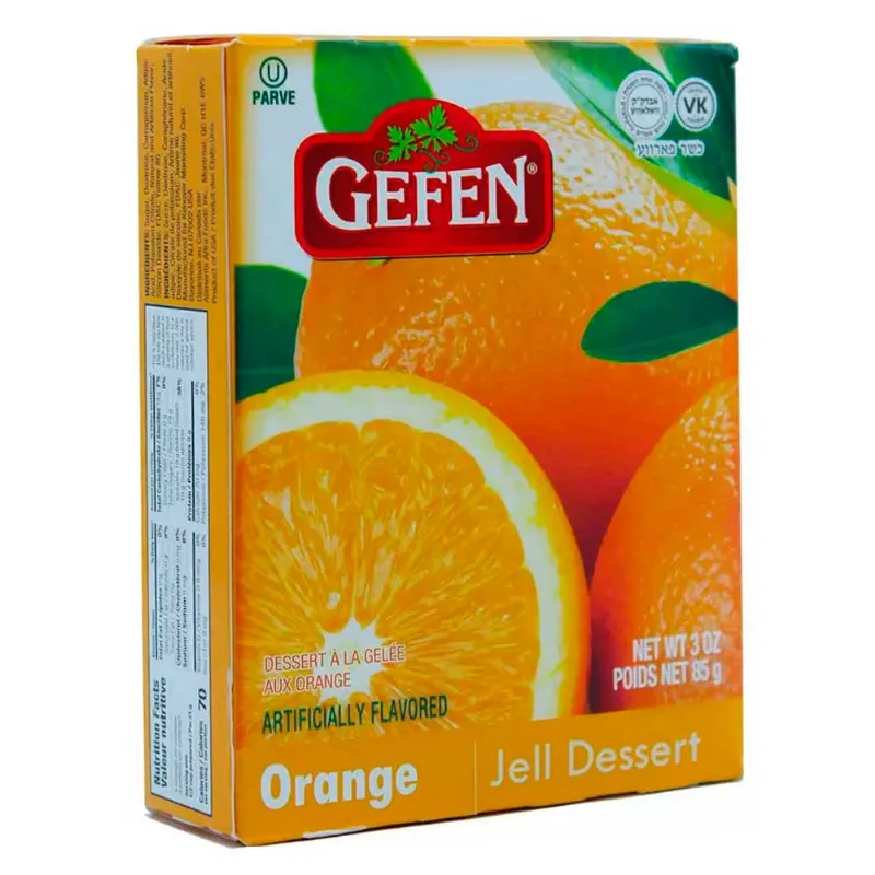 Gelatina de Laranja Gefen 85g