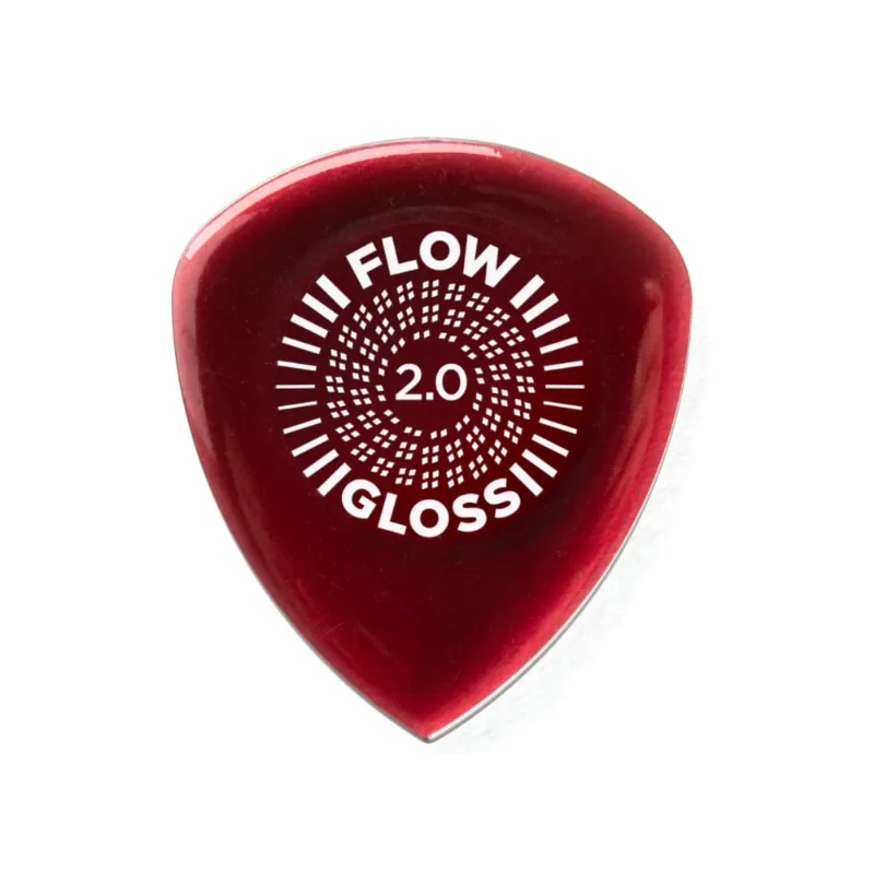 Palheta Dunlop Flow Gloss 550R com 12 2.00mm