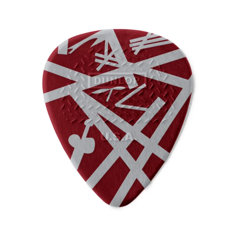 Palheta Dunlop EVH Shark Guitar Max-Grip EVHP07 com 6 0.60mm