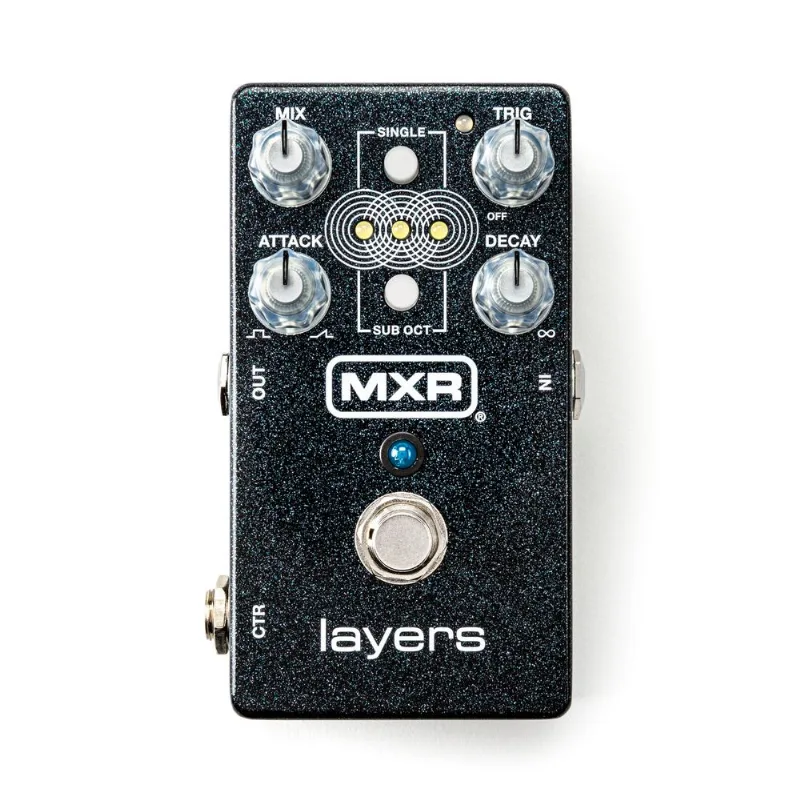 Pedal MXR Layers M307 Efeito Sustain Guitarra