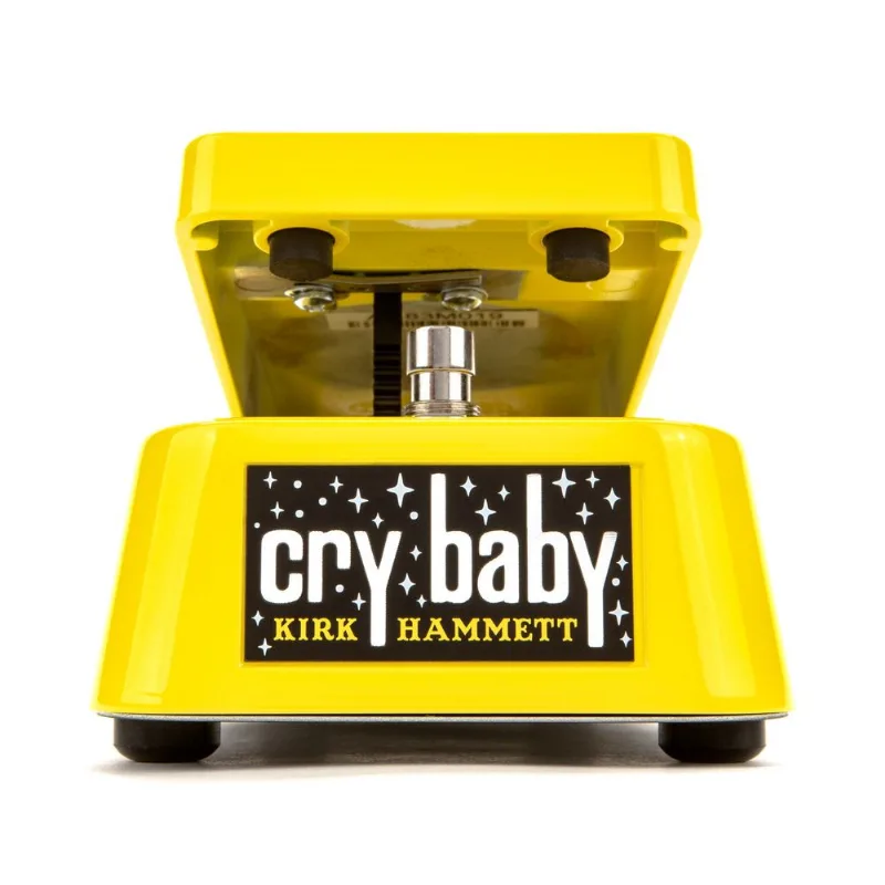 Pedal Cry Baby Kirk Hammett Yellow Sparkle KH95Y PEDAL CRYBABY KIRK HAMMETT YELLOW SPARKLE SIG/WAH KH95Y DUNLOP