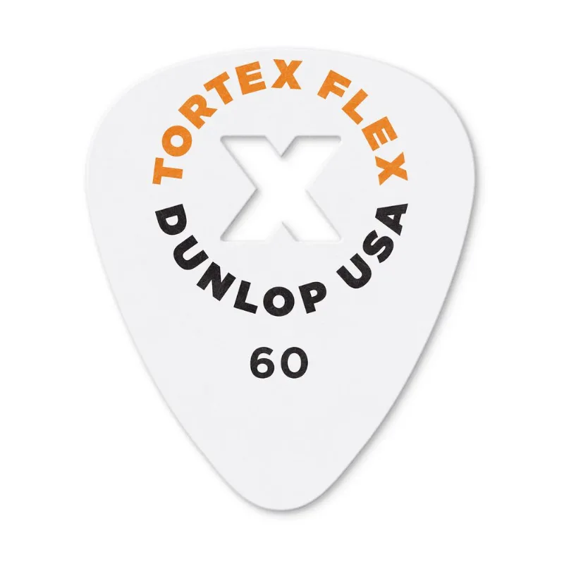 Palheta Dunlop Tortex Flex X 0,60 mm 428XP060 — Pack com 12 unidades PALHETA TORTEX FLEX X 0,60 MM PCT C/12 428XP060 DUNLOP