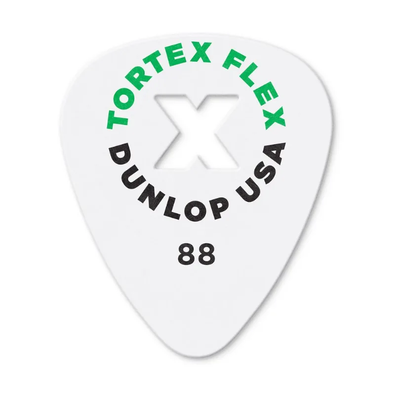 Palheta Dunlop Tortex Flex X 0,88 mm — Pack com 72 unidades 428XR088 para guitarra e violão PALHETA TORTEX FLEX X 0,88 MM PCT C/72 428XR088 DUNLOP