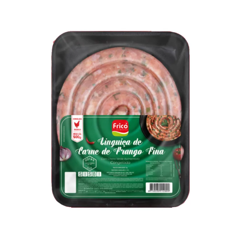 Linguiça de Frango Fricó Cheiro Verde e Aipim 500g