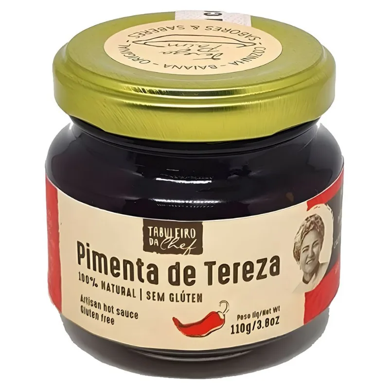 Pimenta de Tereza Gourmet 100% Natural s/ Glúten Vidro 110g