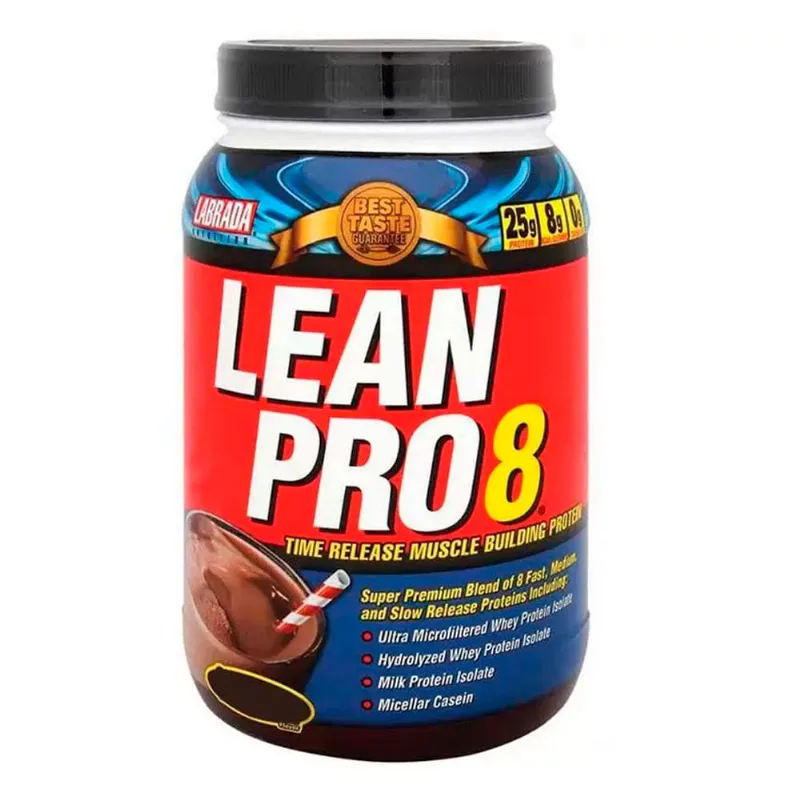 Lean Pro 8 3lb - Labrada Nutrition Lean Pro 8 3lb chocolate - Labrada Nutrition