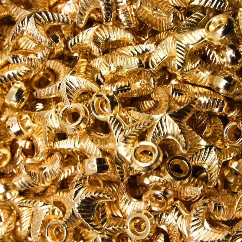 Pingente Estrela Do Mar 19Mm Em Abs Com 250G 073 - Dourado
