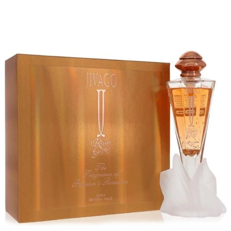 Perfume Feminino Rose Gold Ilana Jivago 75 ML Eau De Parfum