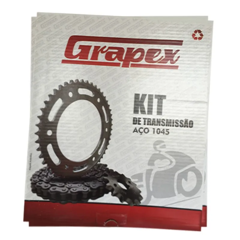 Kit Transmissão Relação Yamaha Crosser Xtz 150 Aço 1045