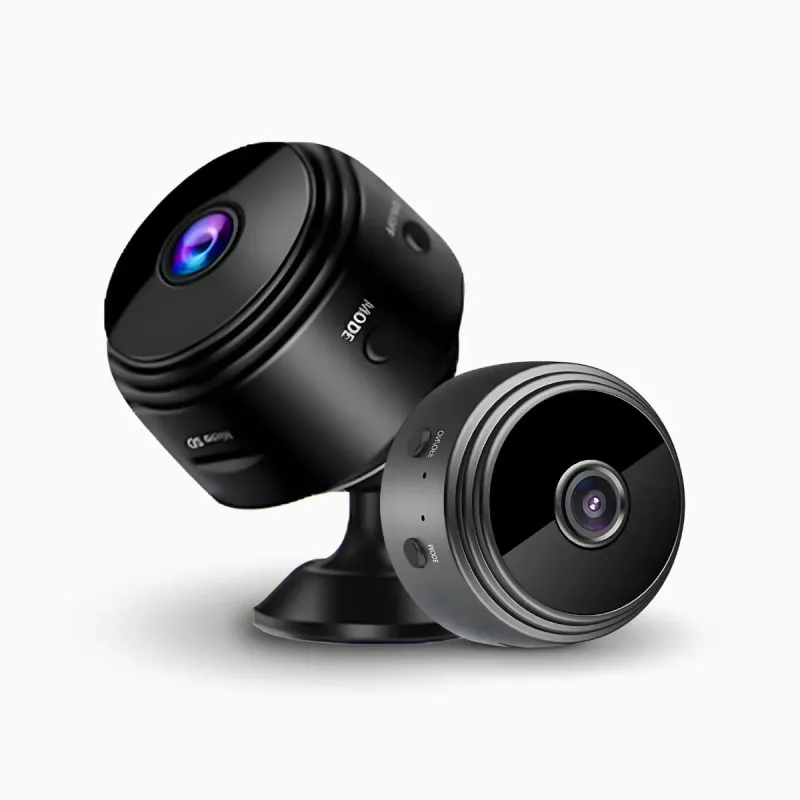 Mini Câmera A9 Wi-Fi Full HD com Visão 150°, Gravação em Cartão SD e App para Celular - Thor - Utilidades Domesticas