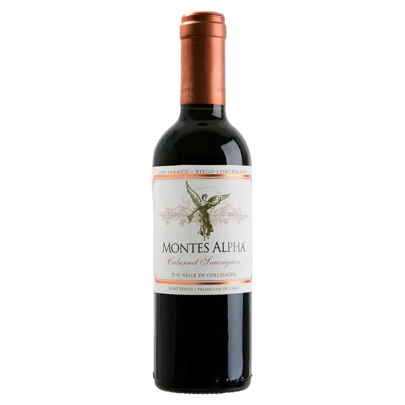Vinho Chileno Cabernet Sauvignon Montes Alpha 375ml