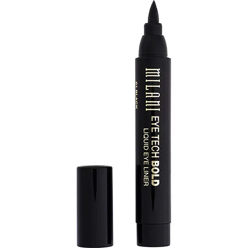Caneta Delineadora Milani Eye Tech Bold Black - BLACK - Higiene E Beleza