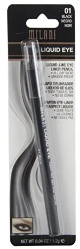 Milani Lapis Metalico Olhos N Mlq01 Black - MILANI - Higiene E Beleza