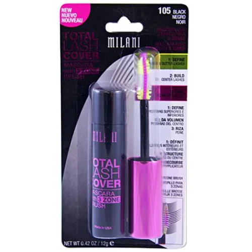 Milani Masc P/cilios N Mcc105 Total Lash Black - MILANI - Higiene E Beleza