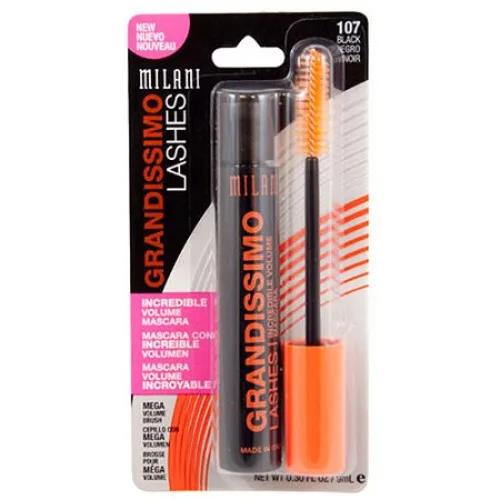 Máscara Para Cílios Milani Grandissimo - MILANI - Higiene E Beleza