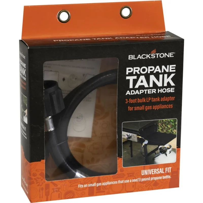 Mangueira E Regulador De Linha De Gás Blackstone Rubber 91 Cm L (pacote Com 6)