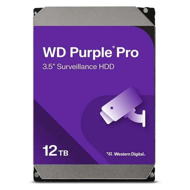 HD Para Vigilância Western Digital WD Purple 12TB SATA 3 WD122PURP (MP)