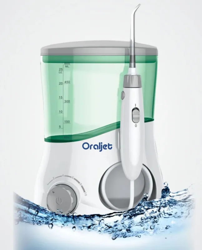 Irrigador Oral Oraljet Familia Ultra Water Flosser OJ-1200B Bivolt (100-240 Volts) - ORALJET - Saúde E Cuidados Pessoais