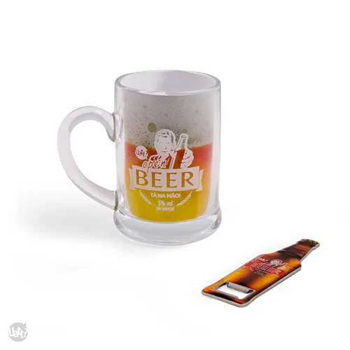 Caneca Chopp Uatt C/abridor Open Beer - UATT