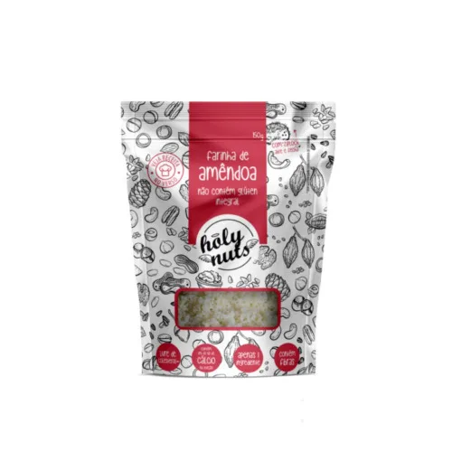 Farinha De Amêndoa 150G Holy Nuts Vip Distribuidora - HOLY NUTS