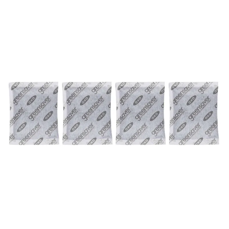 Conjunto de 4 Refis de Carvão Ativado Greensaver OXO