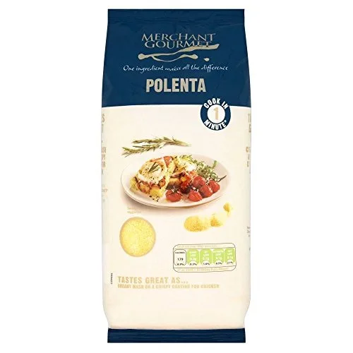 Merchant Gourmet One Minute Cook Polenta 500g Pack Of 2 - MERCHANT GOURMET - Mercearia