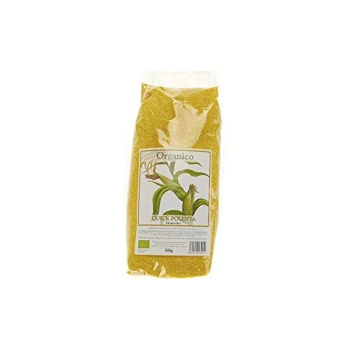 Organico Gluten Free Quick Polenta 500g Pack Of 6 - ORGANICO - Mercearia